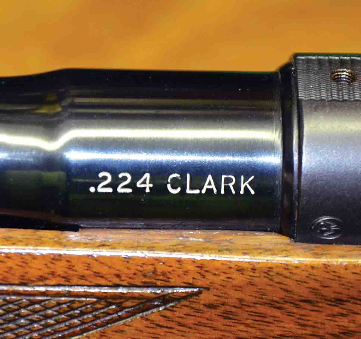 When rebarreling a rifle, Clark often used Shilen heavy, 26-inch barrels. Layne intended to use his Model 7 for picking off feral pigs at great distances, and since a great deal of walking was required, he opted for a medium-heavy barrel with a muzzle diameter of .755 inch.